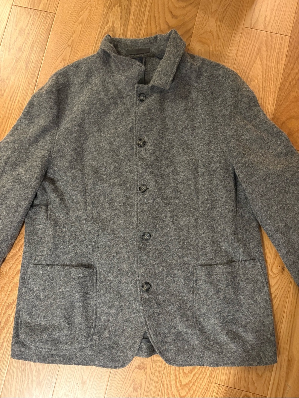 Jos. A. Bank Tailored Fit Wool Blend Gray Sport Coat XL